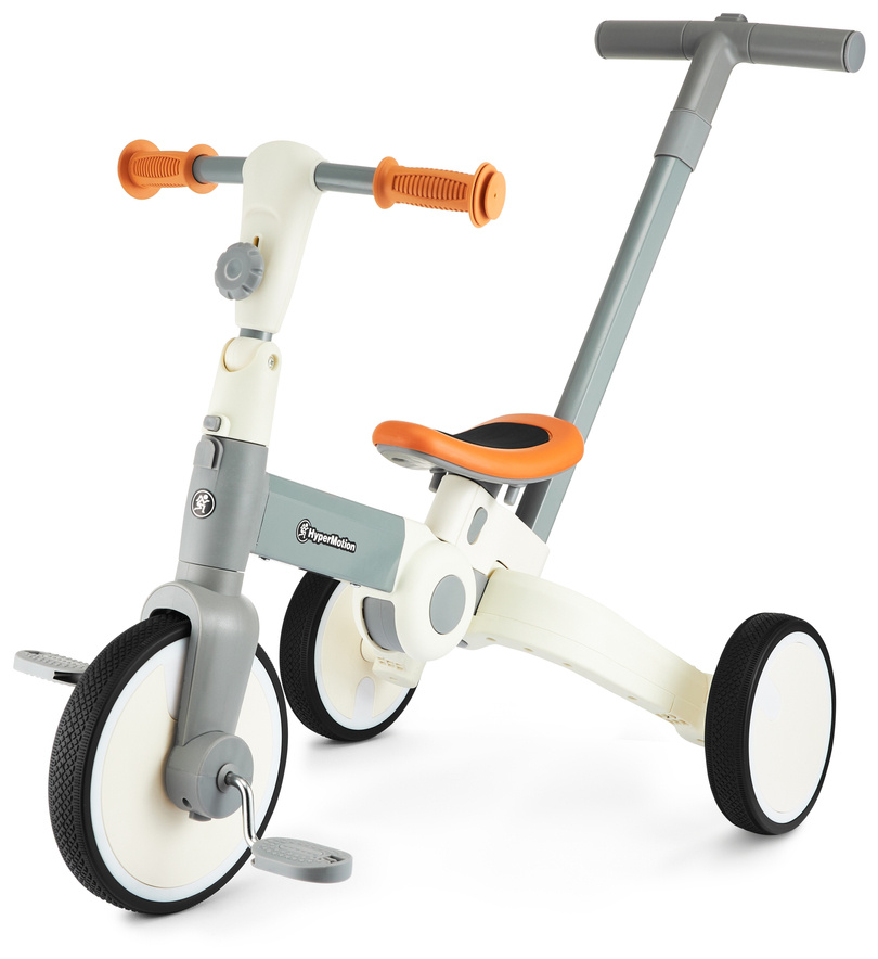 Trehjulet cykel, crosscykel, barnevogn til børn - 5 i 1 fra HyperMotion