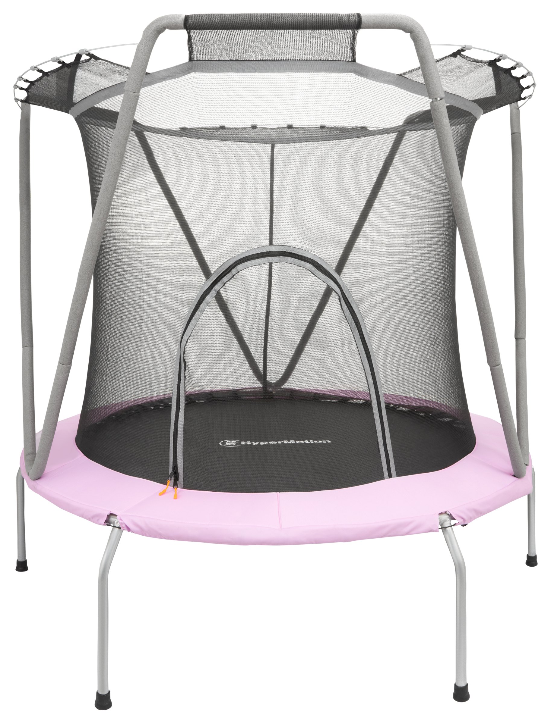 vinge Nu ledningsfri 167cm trampolin med sikkerhedsnet - til børn 3-8 år - hus og have | SPORT  OG REKREATION \ Springbrætter | Mamabrum.dk