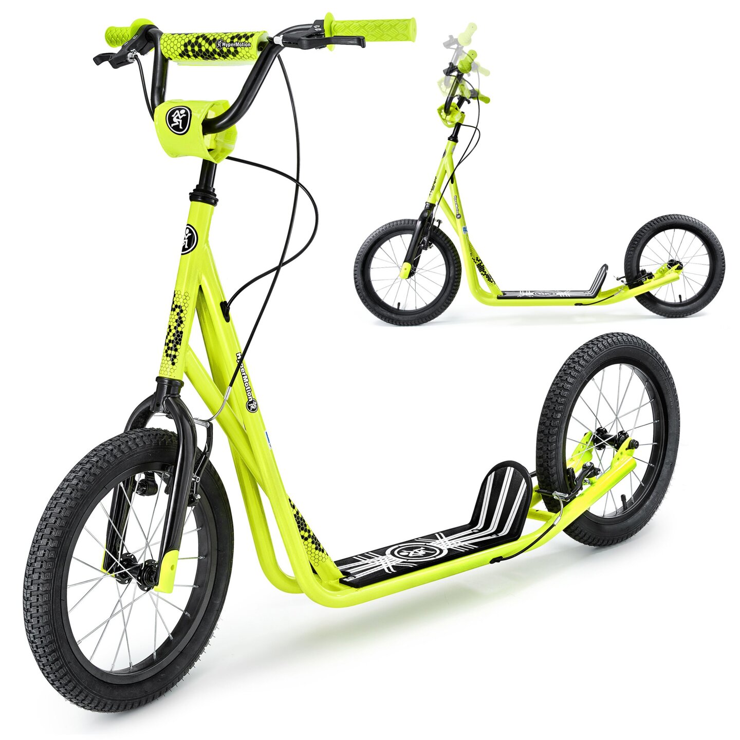 Hypermotion RUNKIE byscooter med 40 cm (16'') oppustelige hjul