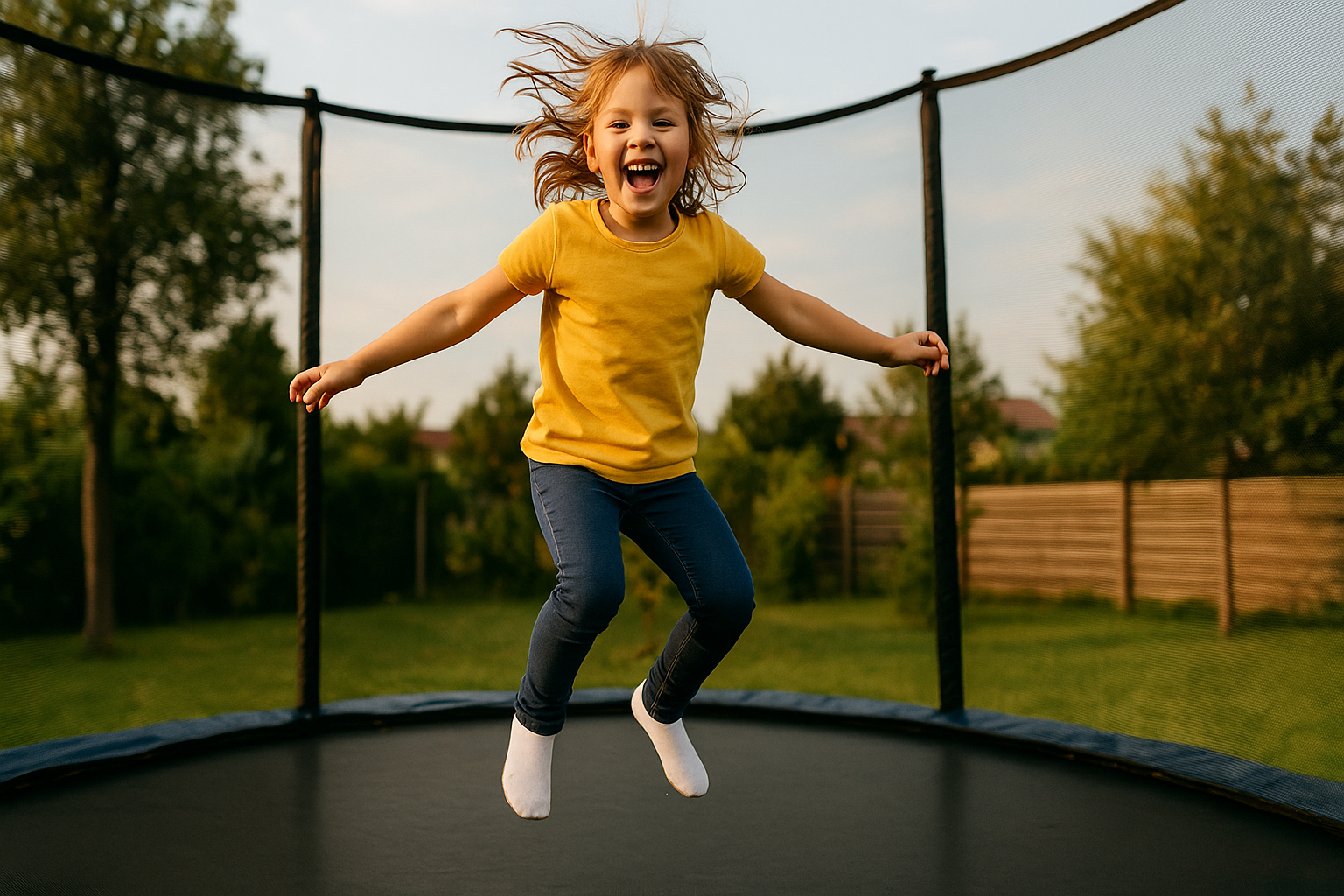 Leg på trampolinen: Sjov og aktivitet for børn