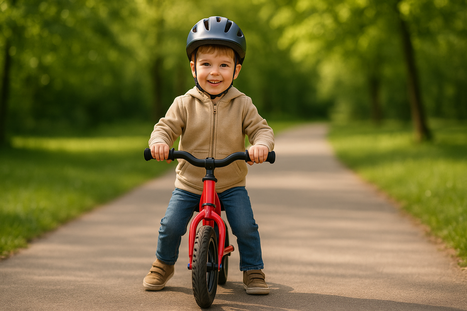 Hvilken cykel er egnet til et barn på 3 år