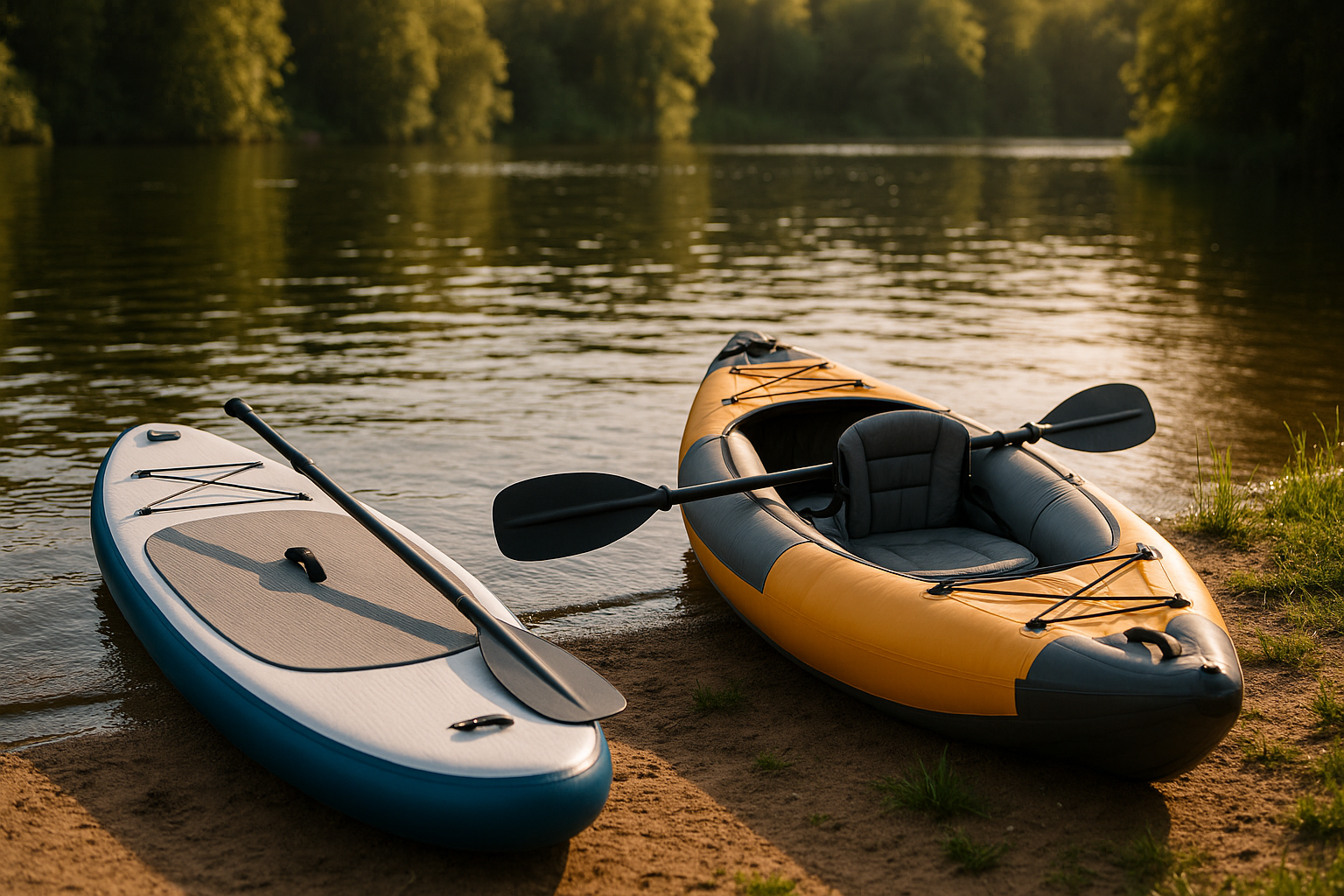 SUP-board eller oppustelig kajak – hvad skal man vælge?