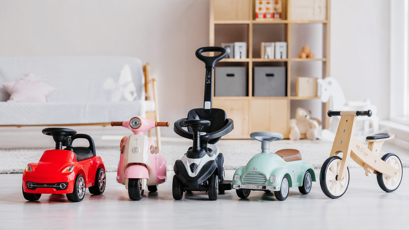 Typer af ride-on køretøjer