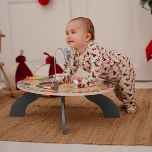 7in1 pædagogisk bord i træ, musikalsk, sensorisk