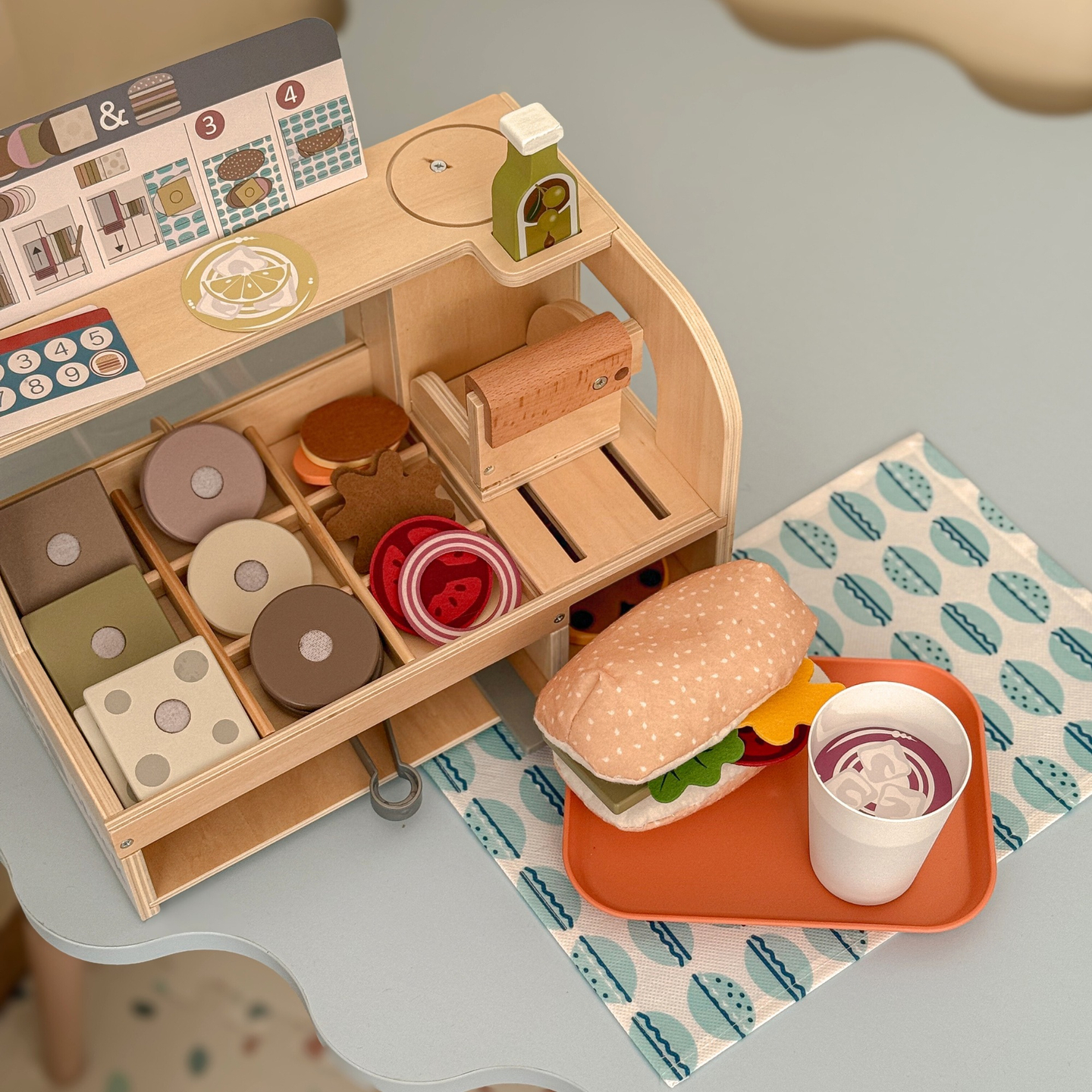 Sandwichbar i træ - restaurant