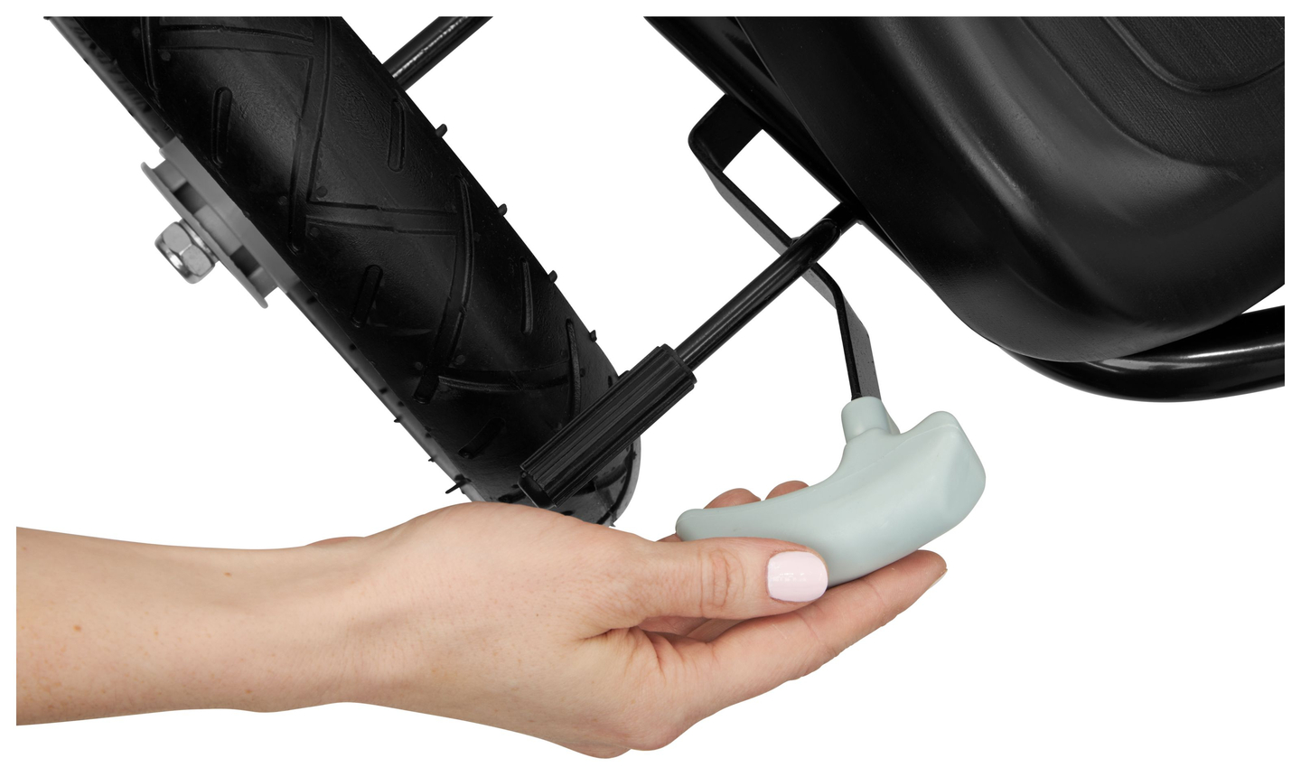 EVOQUE gokart med pedalpedal til børn 5-8 år - grå