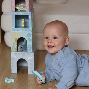 Tårnsorterer med figurer Dinosaurer