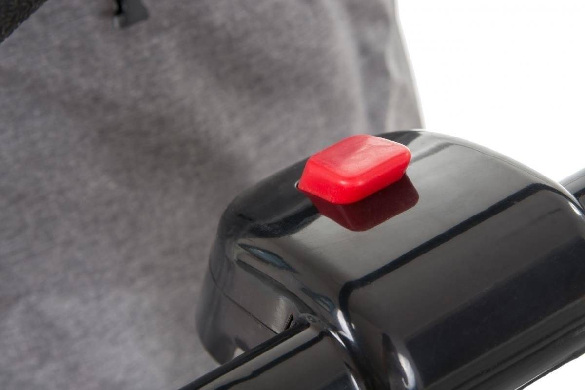 Tobi Velar trehjulet cykel + regnfolie - grå