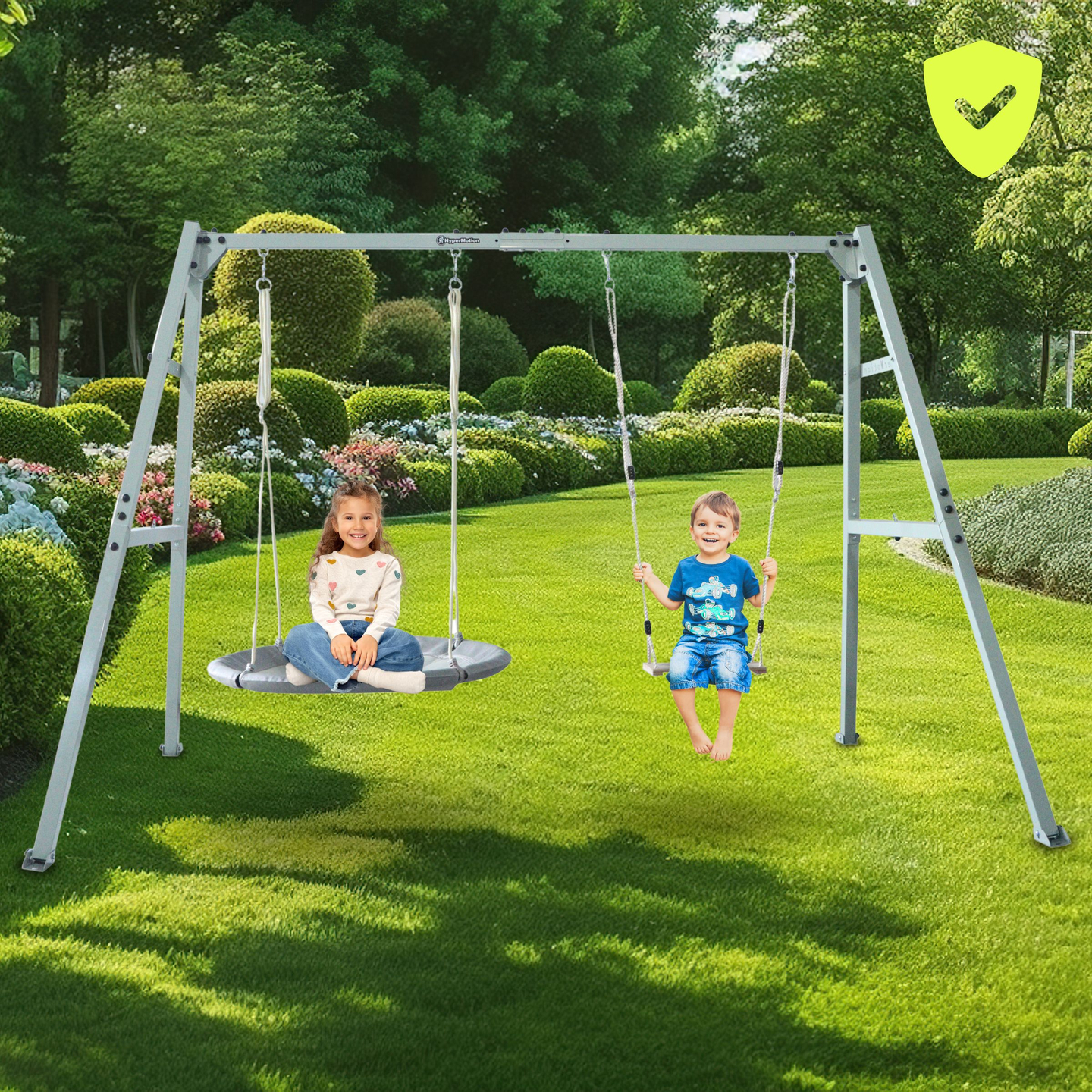 Stålramme til havegynge eller hængekøje