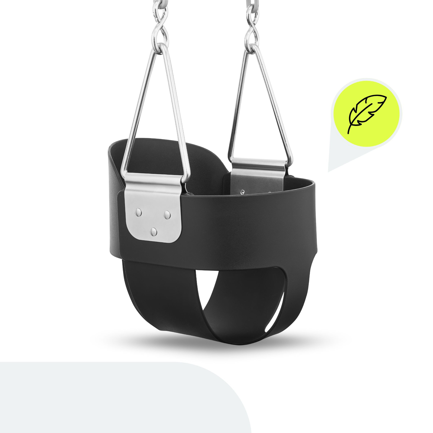 HyperMotion kædegynge til småbørn med højt ryglæn