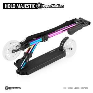 To-hjulet løbehjul HOLO MAJESTIC HyperMotion 100kg - fuld aluminium