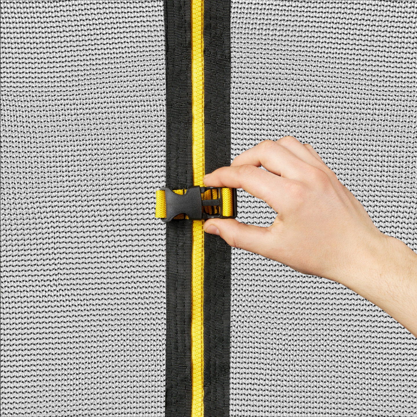 HyperMotion børne XL havetrampolin - 305 cm 10FT - med stige og indvendigt net - til hjem og have