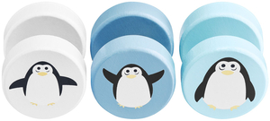 To-sidet sensorisk manipulationsbræt i træ