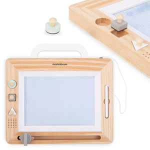 Træ scrapbog med stempler - tegnebræt