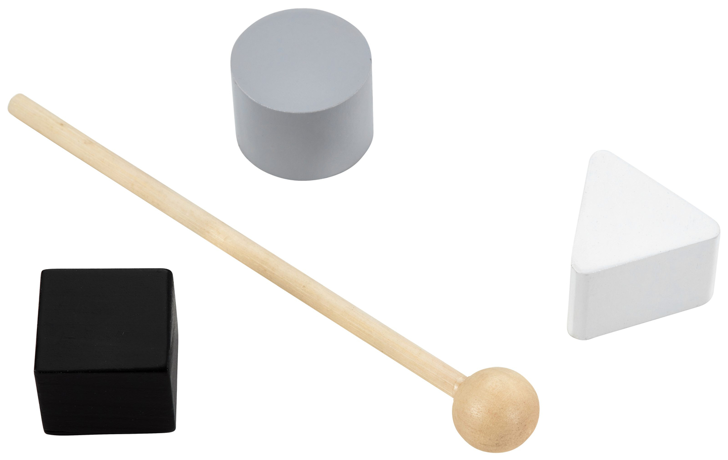 Træ, pædagogisk babywalker / klapvogn - manipulerende bræt