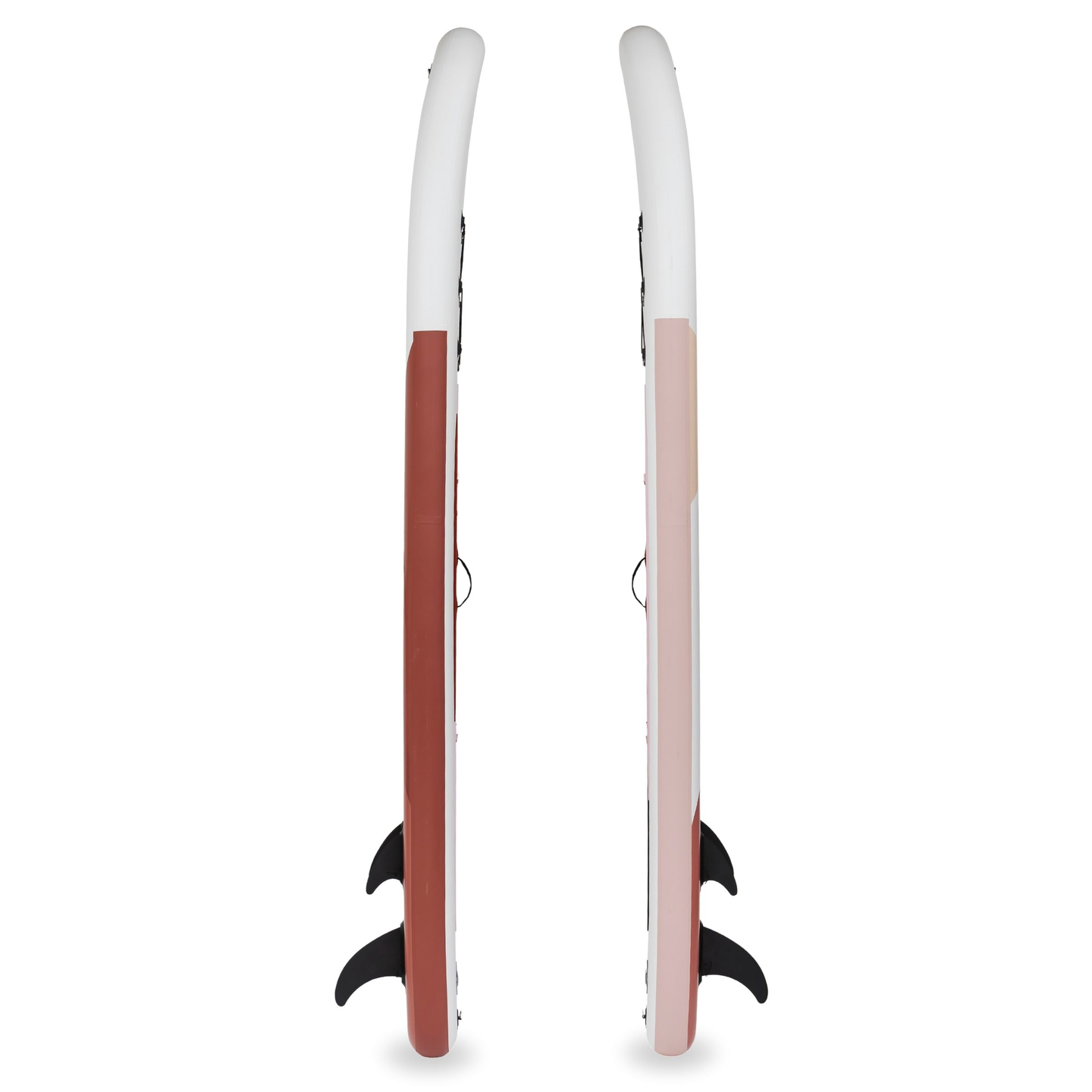 Oppustelig SUP Stand Up Paddle board 320cm med pagaj og sæde - HyperMotion WAVE BOOST PINK 320