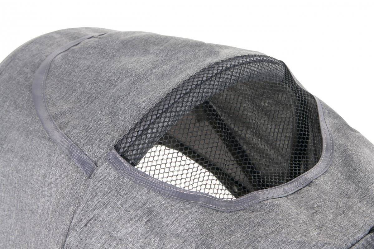 Tobi Velar trehjulet cykel + regnfolie - grå