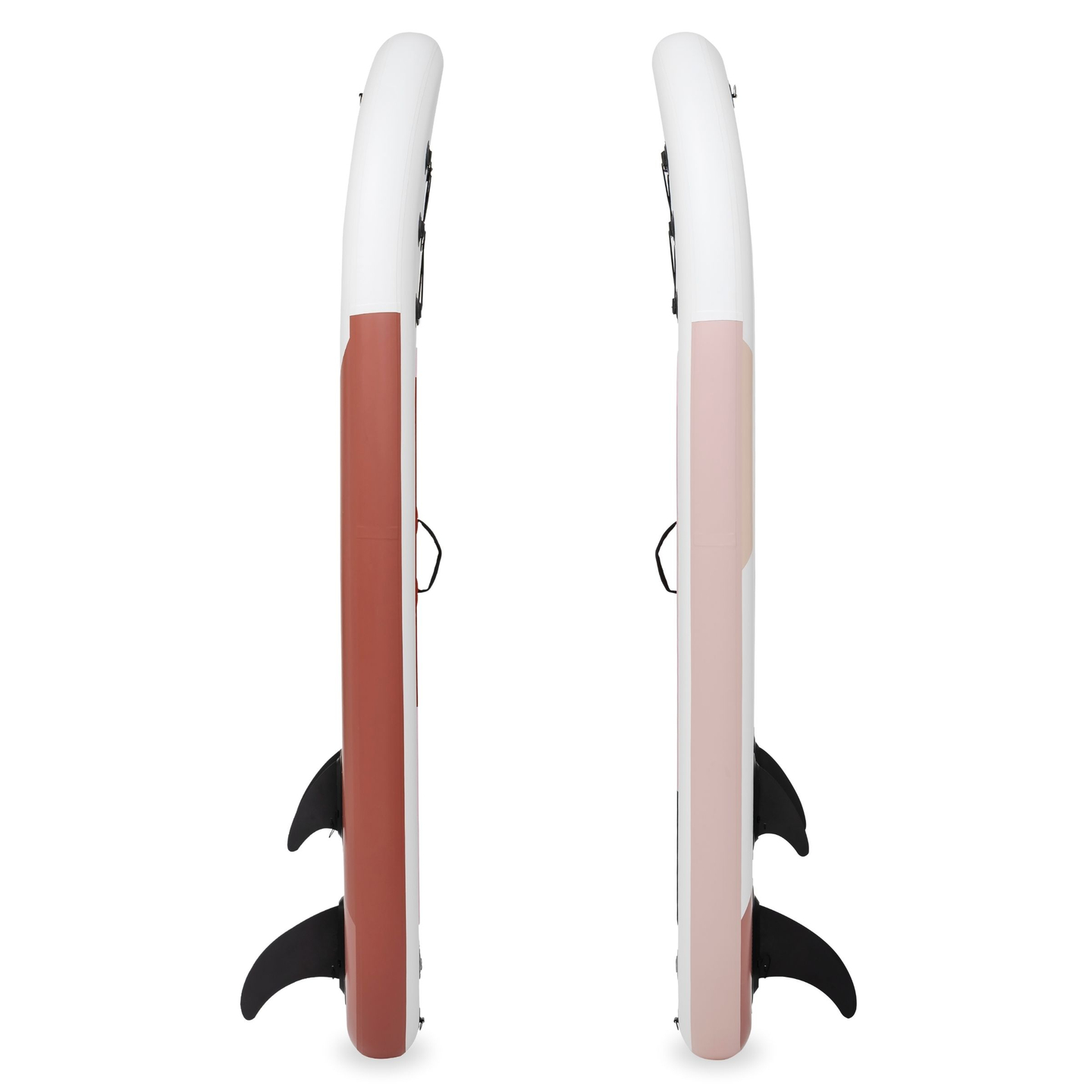 Oppustelig SUP-bræt til børn Stand Up Paddle 215cm med pagaj - HyperMotion WAVE BOOST PINK 215