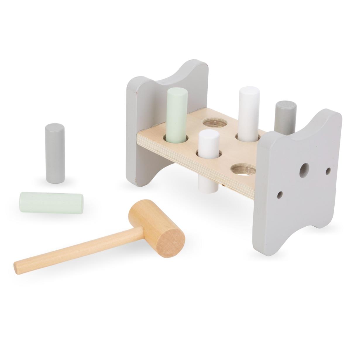 Montessori pædagogisk æske til små børn - 6 legetøj