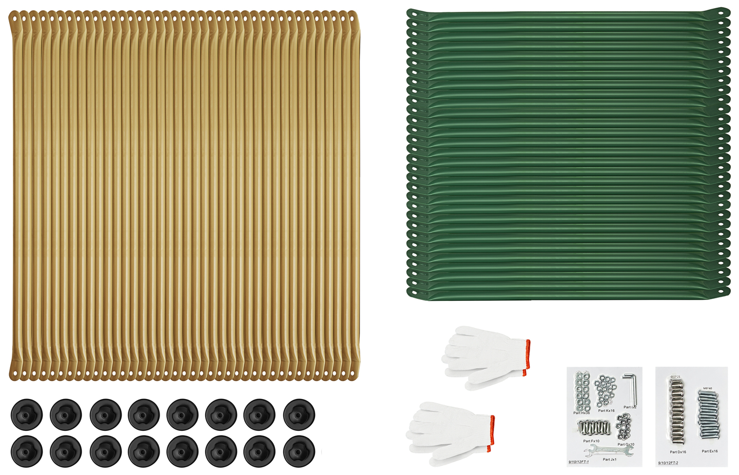 HyperMotion Børneklatrekuppel XXL, Geodome, legeplads i haven, Diameter: 3 m