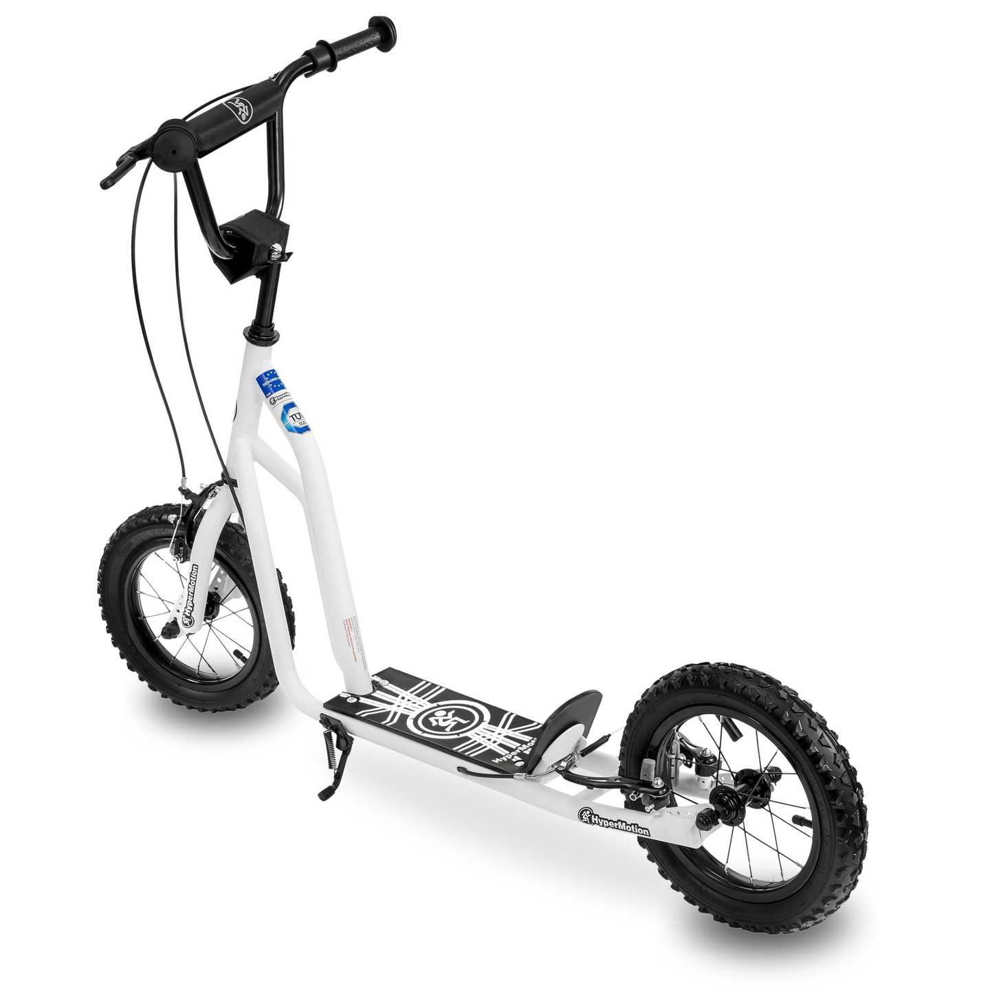 HyperMotion VIVA 12 scooter (30 cm pumpede hjul) - Hvid