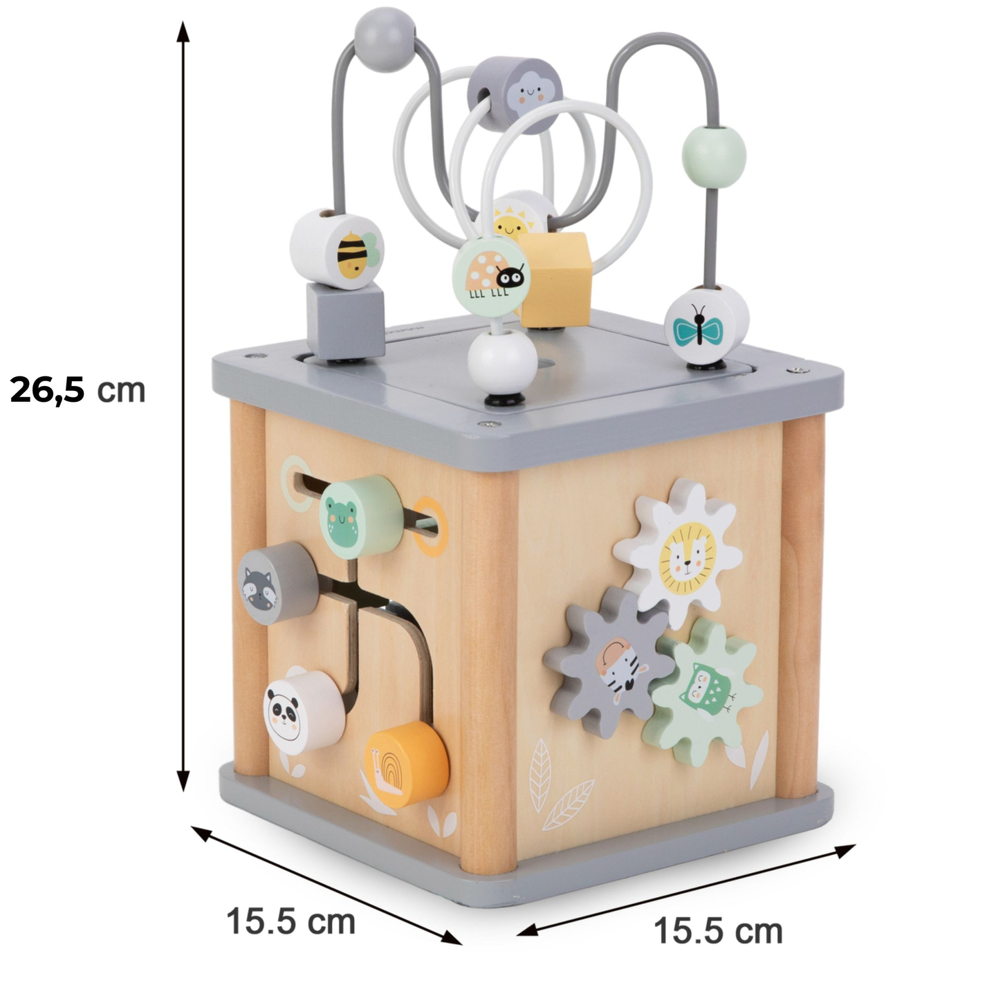 Montessori-træterningskube - motorisk loop