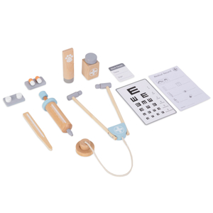 Lille lægesæt i træ