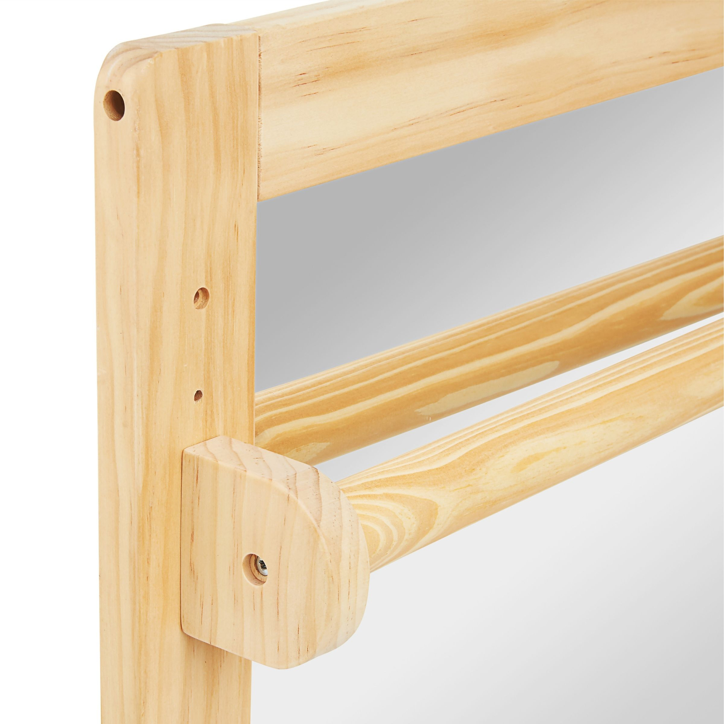 Babyspejl med justerbart håndtag - Montessori