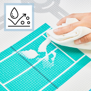 Dobbeltsidet skummåtte - eventyrland / vinterby