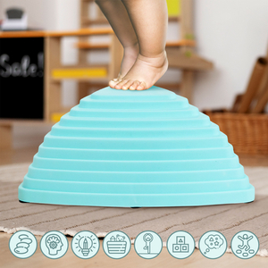 Farverige balancesten - 6 stk