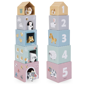 Tårn til sortering af bondegårdsdyr