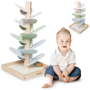 Kulodrome i træ - lydtræ med bolde