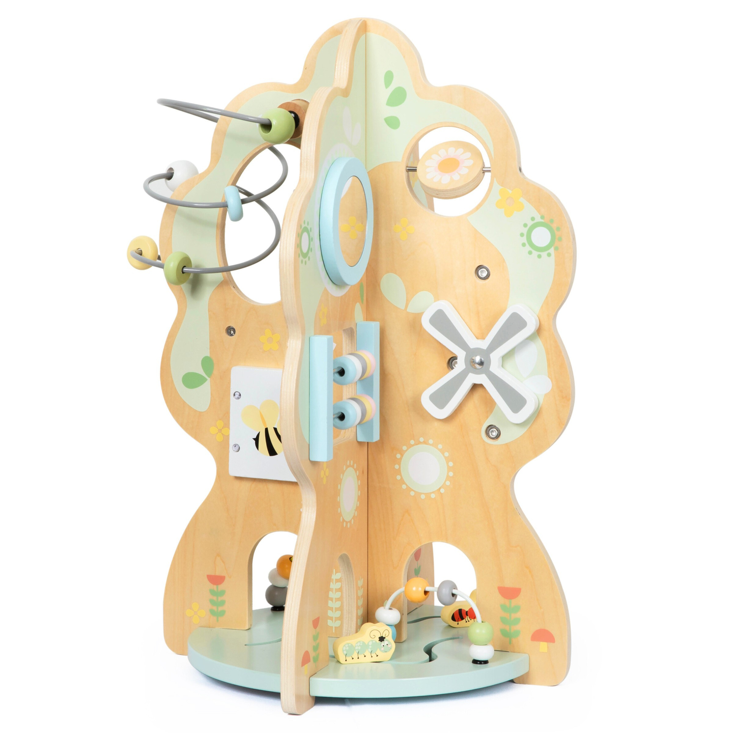 Træ pædagogisk legetøj 10 i 1 - multifunktionelt træ