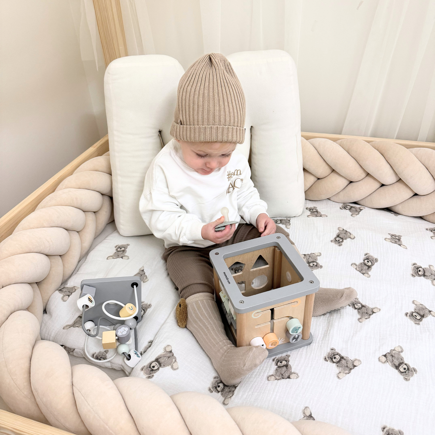 Montessori-træterningskube - motorisk loop