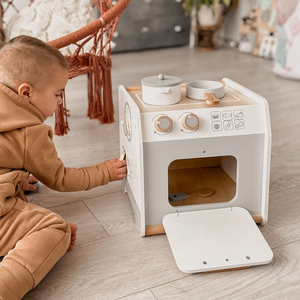 Køkken i træ - pædagogisk terning