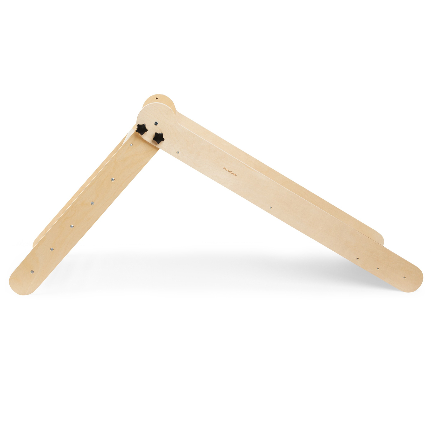 Rutsjebane i træ med stige til børn