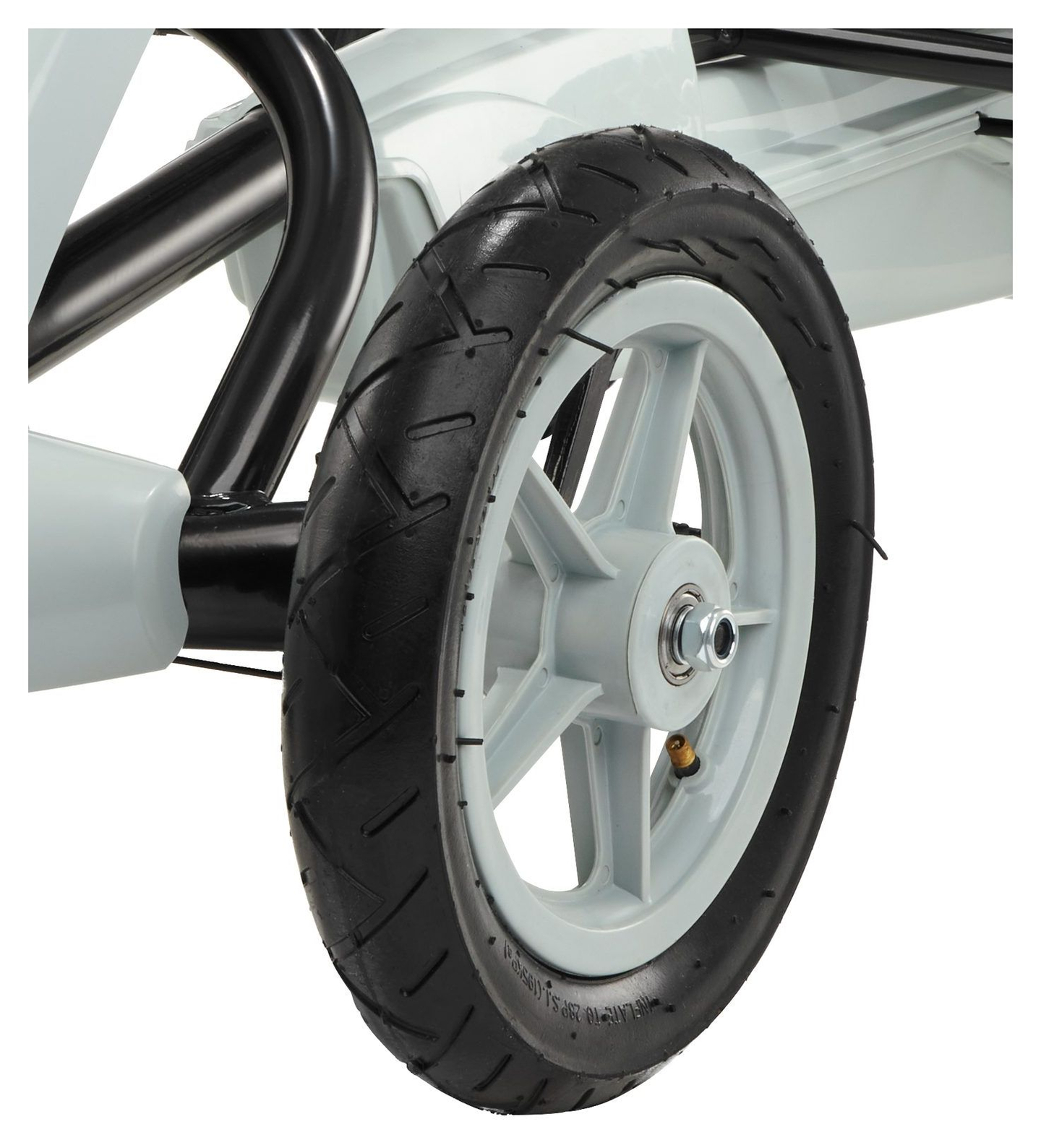 EVOQUE gokart med pedalpedal til børn 5-8 år - grå