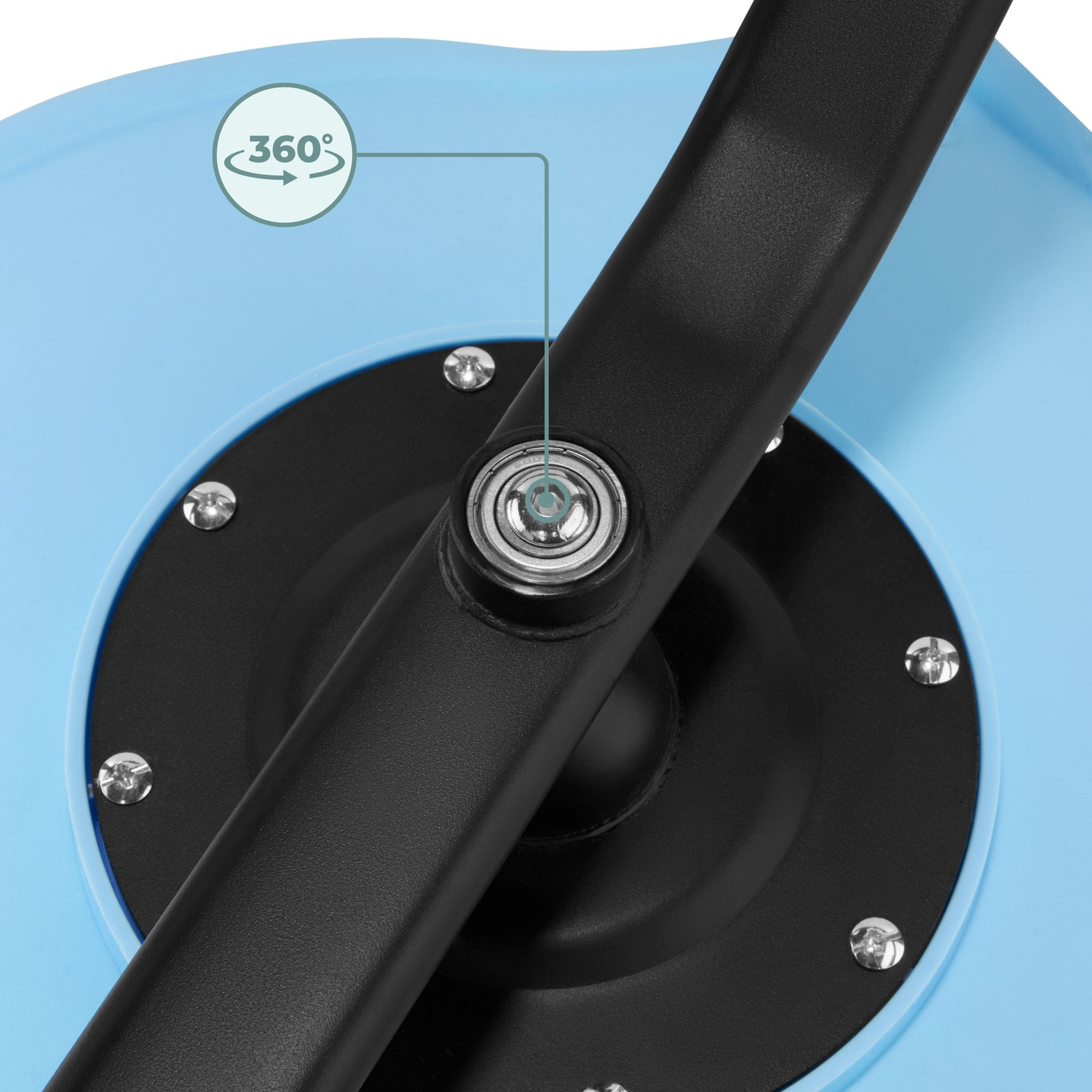 Mini-karrusel til børn Fisk - blå