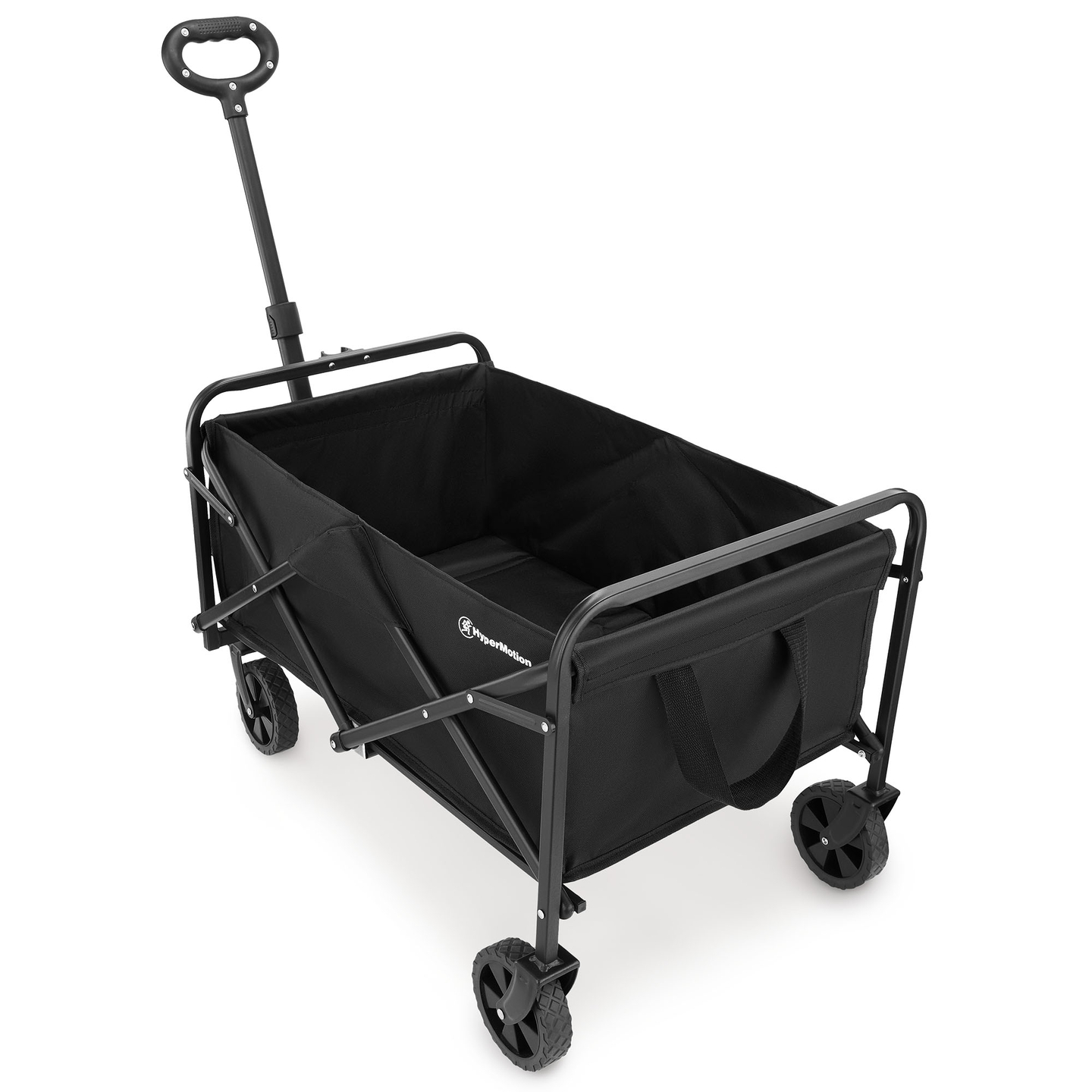 HyperMotion foldbar strandkørestol - sort, 80 kg