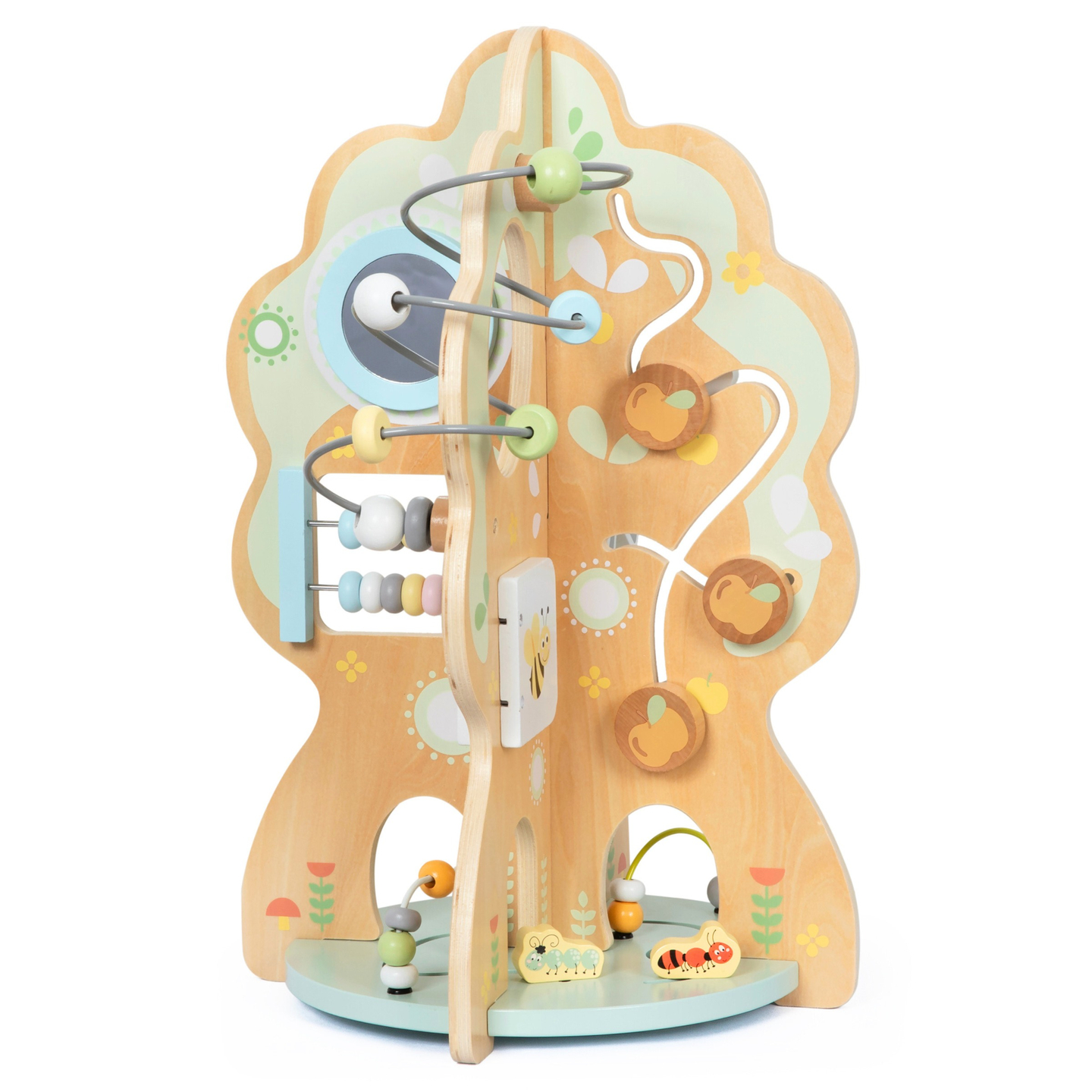 Træ pædagogisk legetøj 10 i 1 - multifunktionelt træ