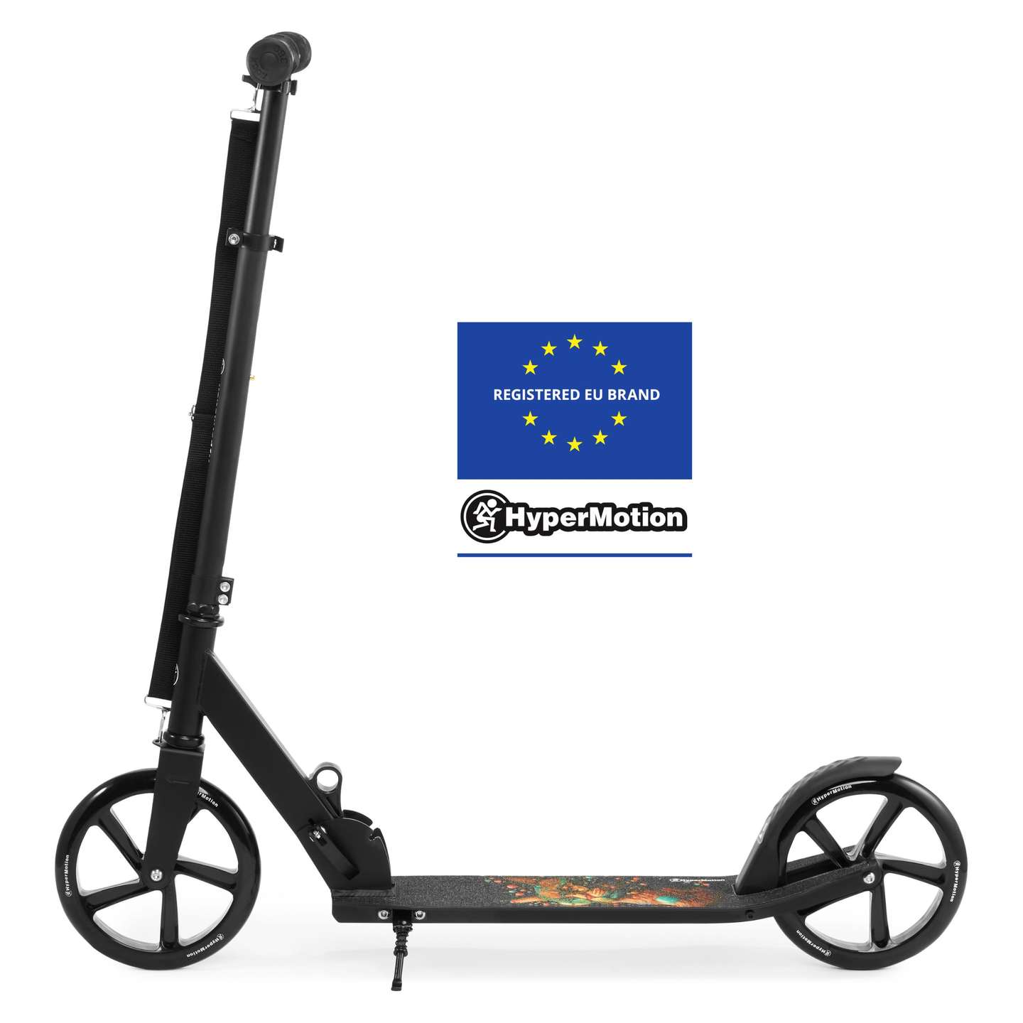 Tohjulet cityscooter VIBE Sort HyperMotion - 100kg