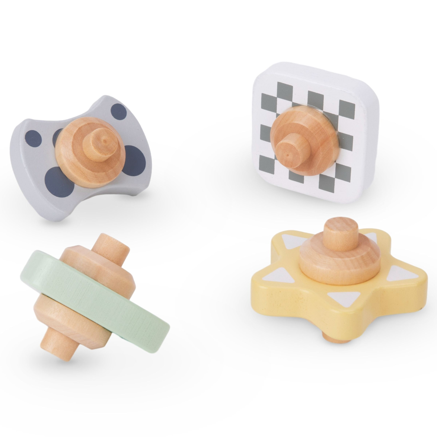 Stor blindgyde i træ - rutsjebane med snurrende elementer