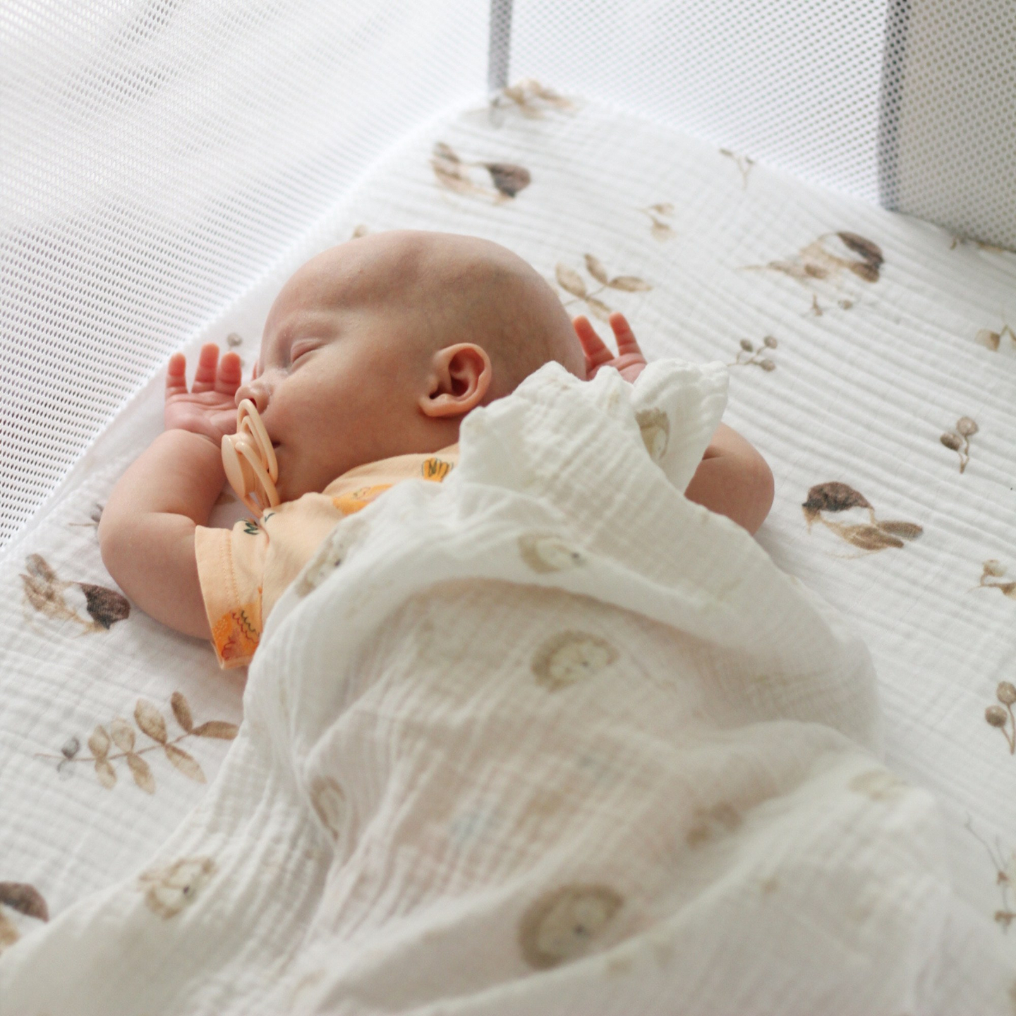 Udtræksseng Moby-System LUNA 3in1 - grå