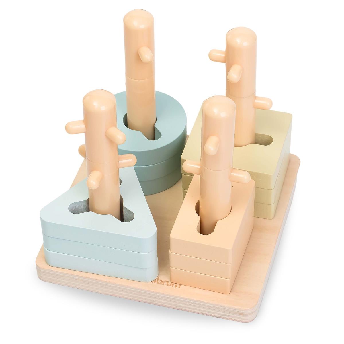 Montessori-legetøjssæt til børn på 2-3 år