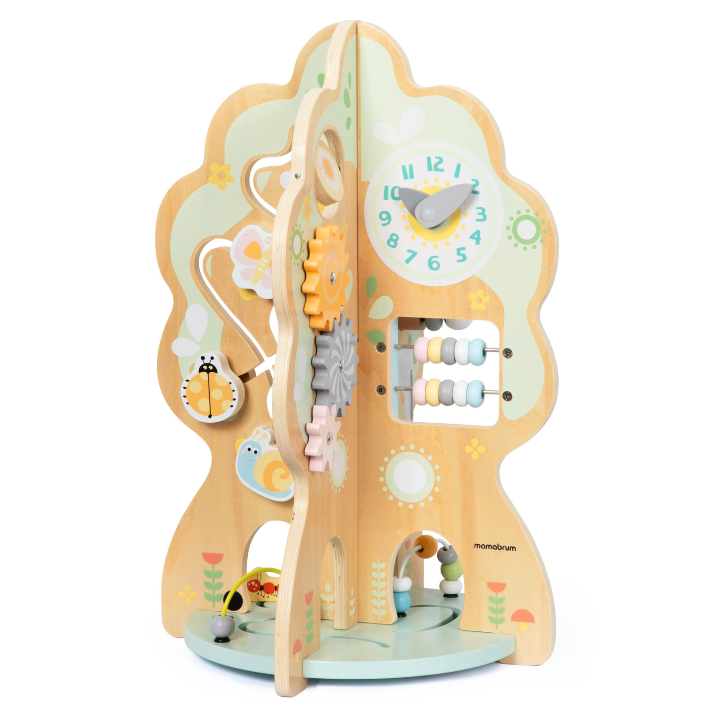 Træ pædagogisk legetøj 10 i 1 - multifunktionelt træ