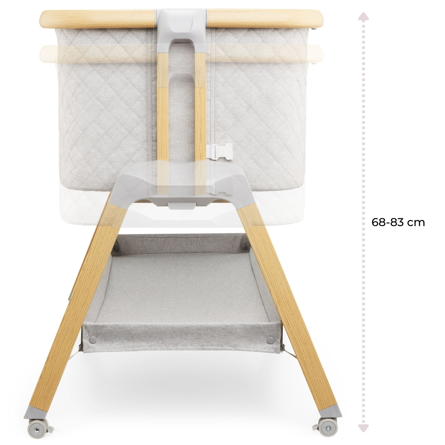 Rejseseng, fritstående, 3-i-1 - Moby-System DREEMY