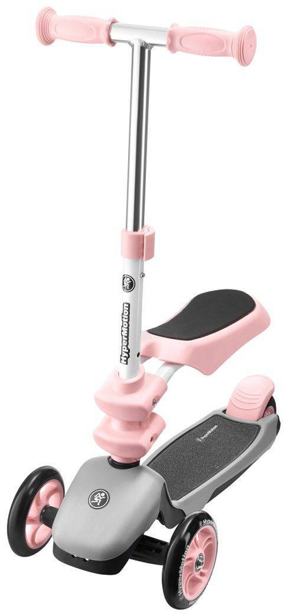 HyperMotion 3in1 balance trehjulet cykel - pink