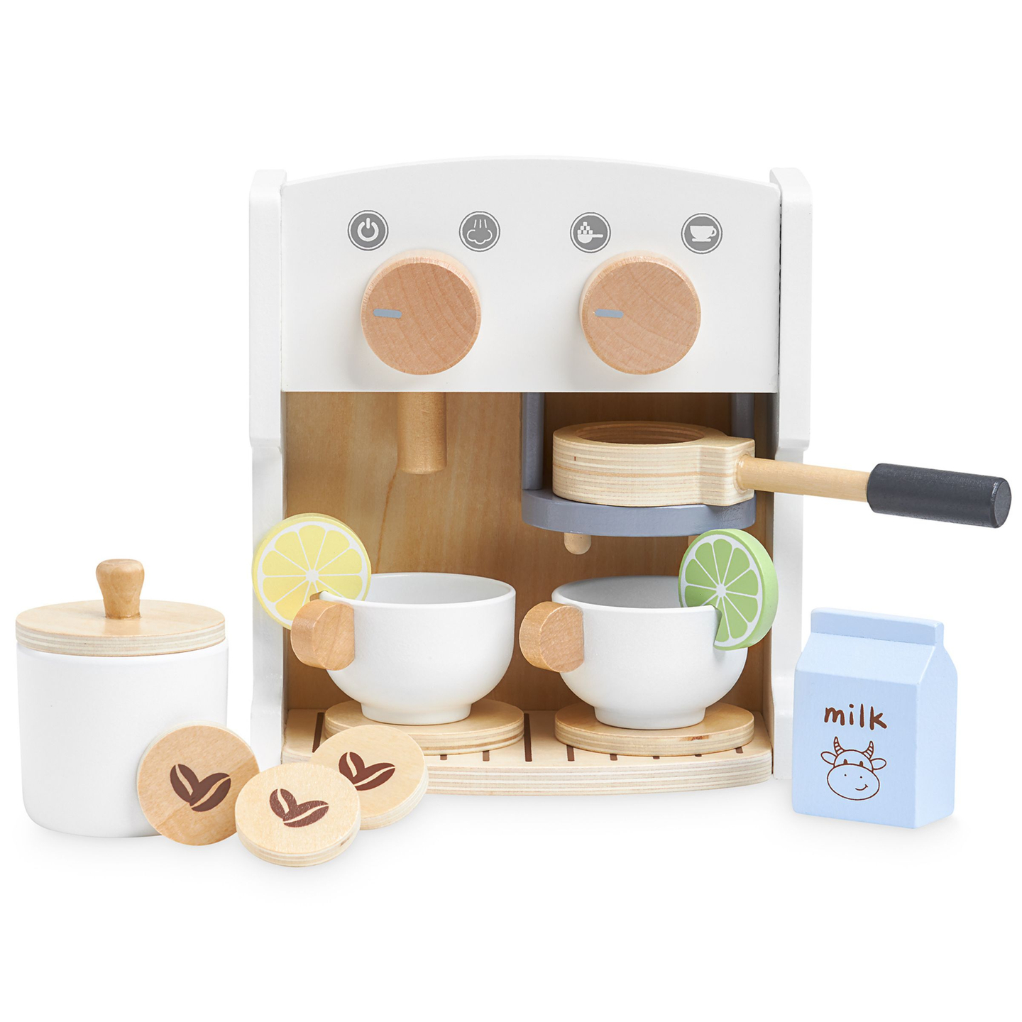 Kaffe- og tebrygger i træ med tilbehør - kaffebar