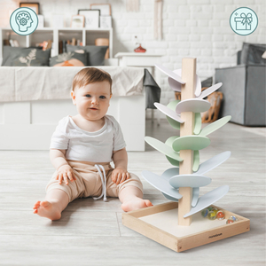 Kulodrome i træ - lydtræ med bolde