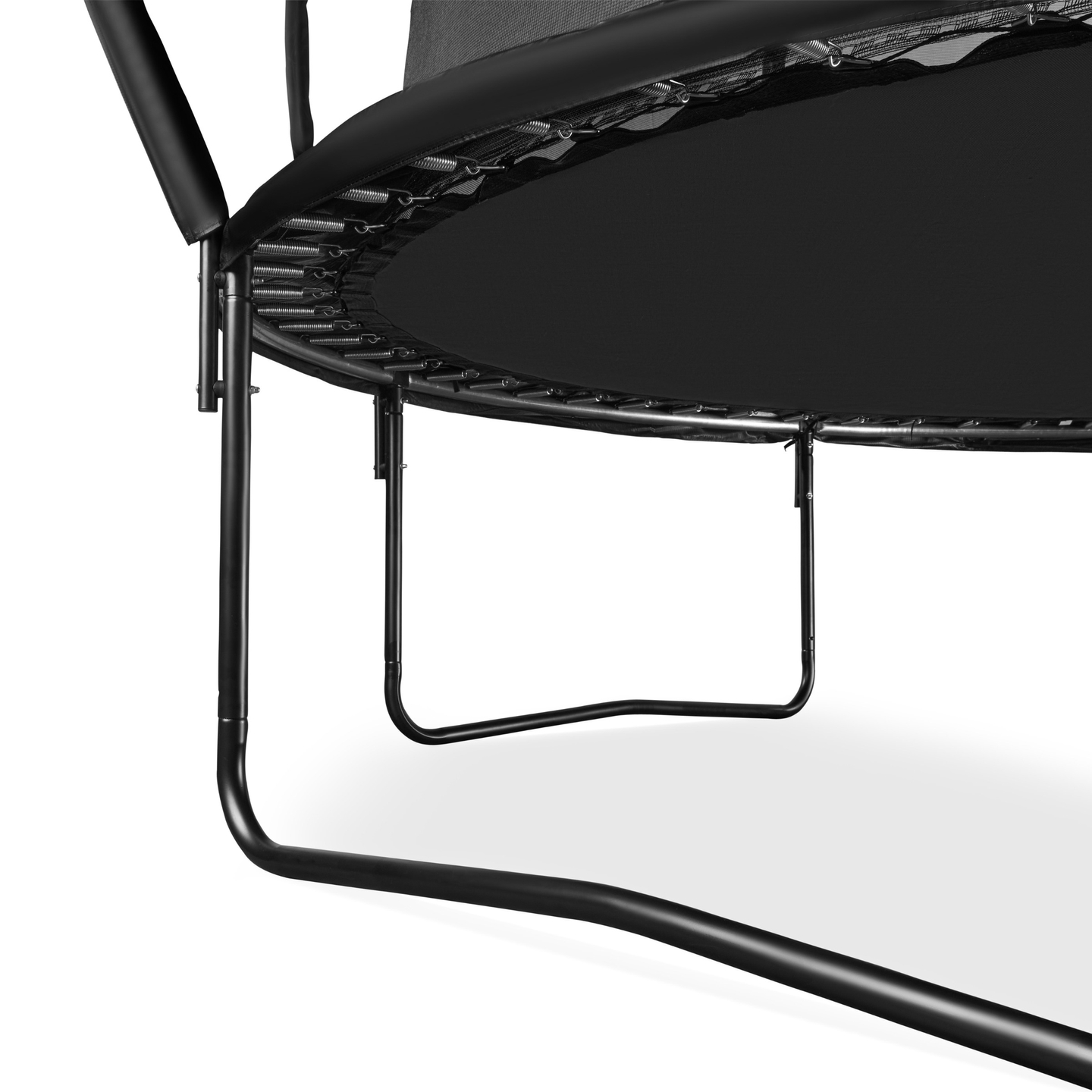 XXXL havetrampolin til børn HyperMotion - 487 cm 16FT - med stige og indvendigt net - til hjem og have - 150 kg max.